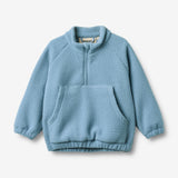 Wheat Outerwear Fleece-Anorak Moon Jacket 1260 faded denim