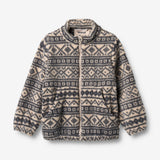Wheat Outerwear Fleece-Jacke Helge Sweatshirt 9544 warm sand jaquard