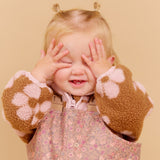Wheat Outerwear Fleece-Jacke Martinus Sweatshirt 9788 warm hazel flowers