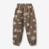 Wheat Outerwear Fleecehose Suun Trousers 9679 dry wood jacquard
