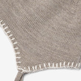 Wheat Outerwear Gestrickte Mütze mit Bommel Accessory 9711 grey moon
