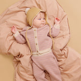 Wheat Outerwear Gestrickte Mütze mit Bommel Accessory 9730 honey peach