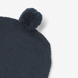 Wheat Outerwear Gestrickte Sturmhaube Pomi Accessory 1146 ink melange