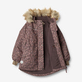 Wheat Outerwear Jacke Mathilde Tech Jackets 3121 eggplant buttercups