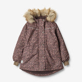 Wheat Outerwear Jacke Mathilde Tech Jackets 3121 eggplant buttercups