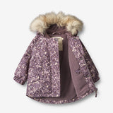 Wheat Outerwear Jacke Mathilde Tech | Baby Jackets 1177 purple tulips