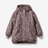 Wheat Outerwear Jacke Tove Jacket 9675 plum truffle stars