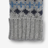 Wheat Outerwear Jacquard-Handschuhe Cotta Accessory 0105 grey melange