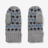 Wheat Outerwear Jacquard-Handschuhe Cotta Accessory 0105 grey melange