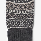 Wheat Outerwear Jacquard-Handschuhe Haansi Accessory 0053 charcoal