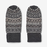 Wheat Outerwear Jacquard-Handschuhe Haansi Accessory 0053 charcoal