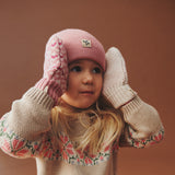 Wheat Outerwear Jacquard-Handschuhe Haansi Accessory 2026 rose