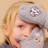 Wheat Outerwear Jacquard-Handschuhe Towsi Accessory 9595 flint melange