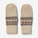 Wheat Outerwear Jacquard Mittens Cotta Accessory 3000 brown