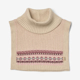 Wheat Outerwear Jacquard Neckwarmer Stoffe Accessory 2026 rose