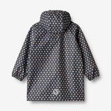 Wheat Outerwear Lange Regenjacke Finley Rainwear 1071 ink dots
