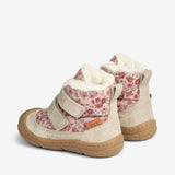 Wheat Footwear Lauflernschuh Dowi Klett Tex | Baby Prewalkers 2036 rose dust flowers