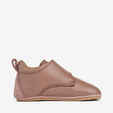 Wheat Footwear Leder-Hausschuh Dakota | Baby Indoor Shoes 2163 dusty rouge