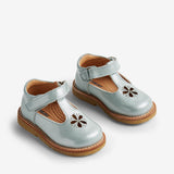 Wheat Footwear Mary Jane Asta Crepe 4030 light blue