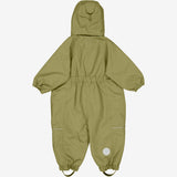 Wheat Outerwear Outdoor Overall Olly Tech | Baby Technical suit 4121 heather green