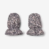 Wheat Outerwear Puffer Baby Handschuhe Muffu Accessory 9670 dark charcoal flowers