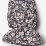 Wheat Outerwear Puffer Baby Handschuhe Muffu Accessory 9670 dark charcoal flowers