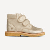 Wheat Footwear Raden Klett glänzend | Baby Prewalkers 0171 grey