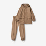 Wheat Outerwear Regenbekleidung Ola Set Set 3002 hazel