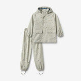 Wheat Outerwear Regenbekleidung Ola Set Set 9602 light flint letters