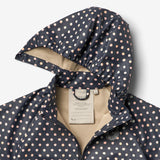 Wheat Outerwear Regenjacke Charlie Rainwear 1071 ink dots