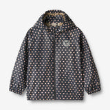 Wheat Outerwear Regenjacke Charlie Rainwear 1071 ink dots
