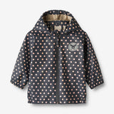 Wheat Outerwear Regenjacke Charlie Rainwear 1071 ink dots