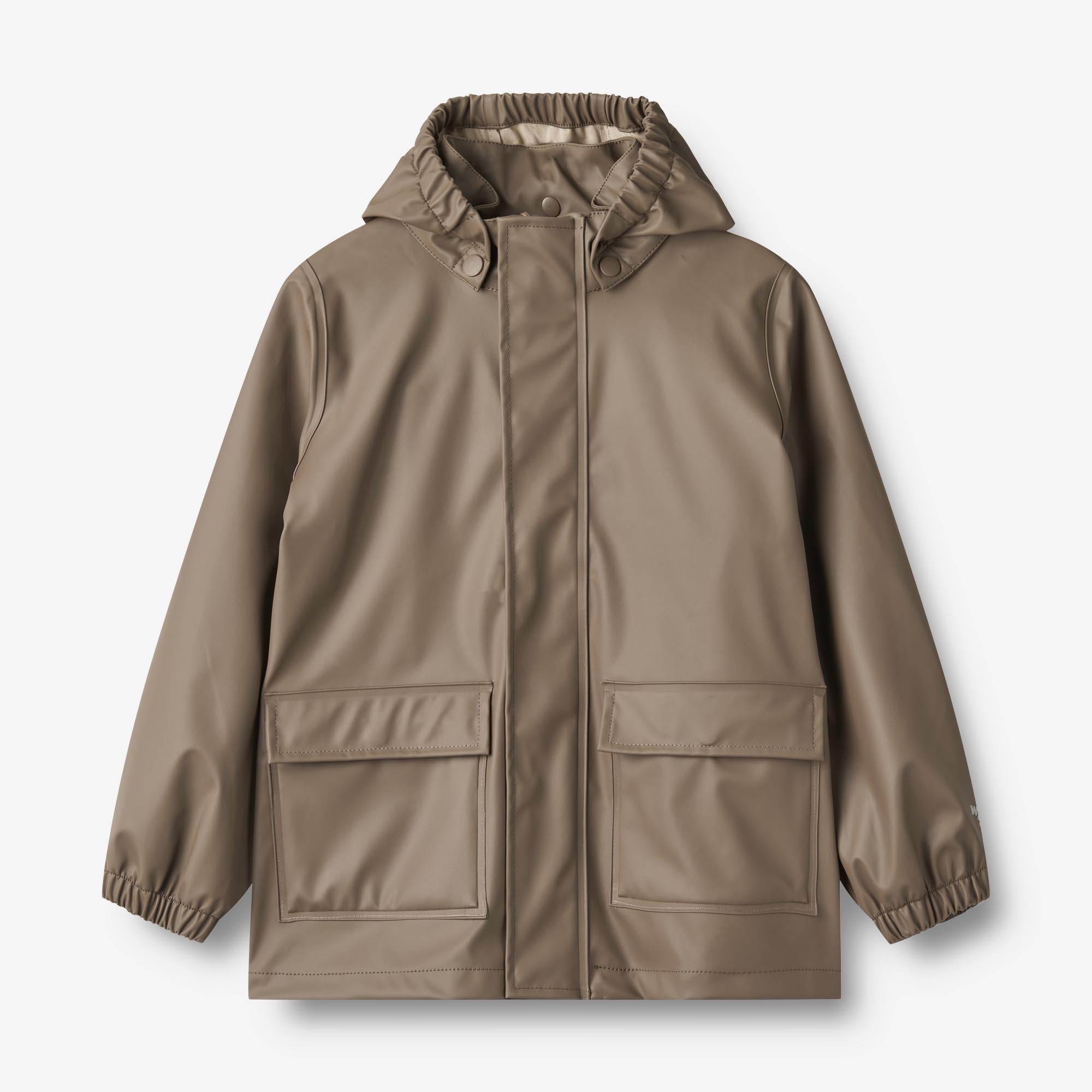 Lange outdoor regenjas in midilengte van gerecycled polyester, licht Lange outdoor regenjas in midilengte van gerecycled polyester, licht