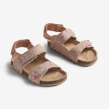 Wheat Footwear Sandalen Clara Sandal 9458 rose white flowers