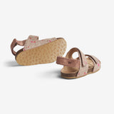 Wheat Footwear Sandalen Clara Sandal 9458 rose white flowers