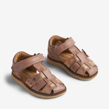 Wheat Footwear Sandalenhimmelblume Prewalker Sandals 2029 old rose stripe