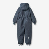 Wheat Outerwear Schneeanzug Miko Outdoor Suit 9534 greyblue letters