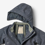 Wheat Outerwear Schneeanzug Miko Outdoor Suit 9534 greyblue letters