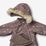 Wheat Outerwear Schneeanzug Nickie Outdoor Suit 9675 plum truffle stars