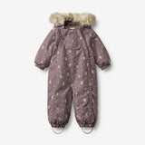 Wheat Outerwear Schneeanzug Nickie Outdoor Suit 9675 plum truffle stars