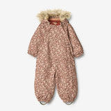 Wheat Outerwear Schneeanzug Nickie Tech | Baby Snowsuit 2036 rose dust flowers