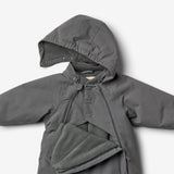 Wheat Outerwear Schneeoverall Adi Outdoor Suit 9619 dark charcoal