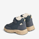Wheat Footwear Sneaker Astoni Klett Tex Winter Footwear 1432 navy