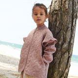 Wheat Outerwear Softshell-Trackpants Minno Trousers 1191 rose shadow flowers