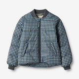 Wheat Outerwear Sommer Steppjacke Malo Jackets 1306 blue check