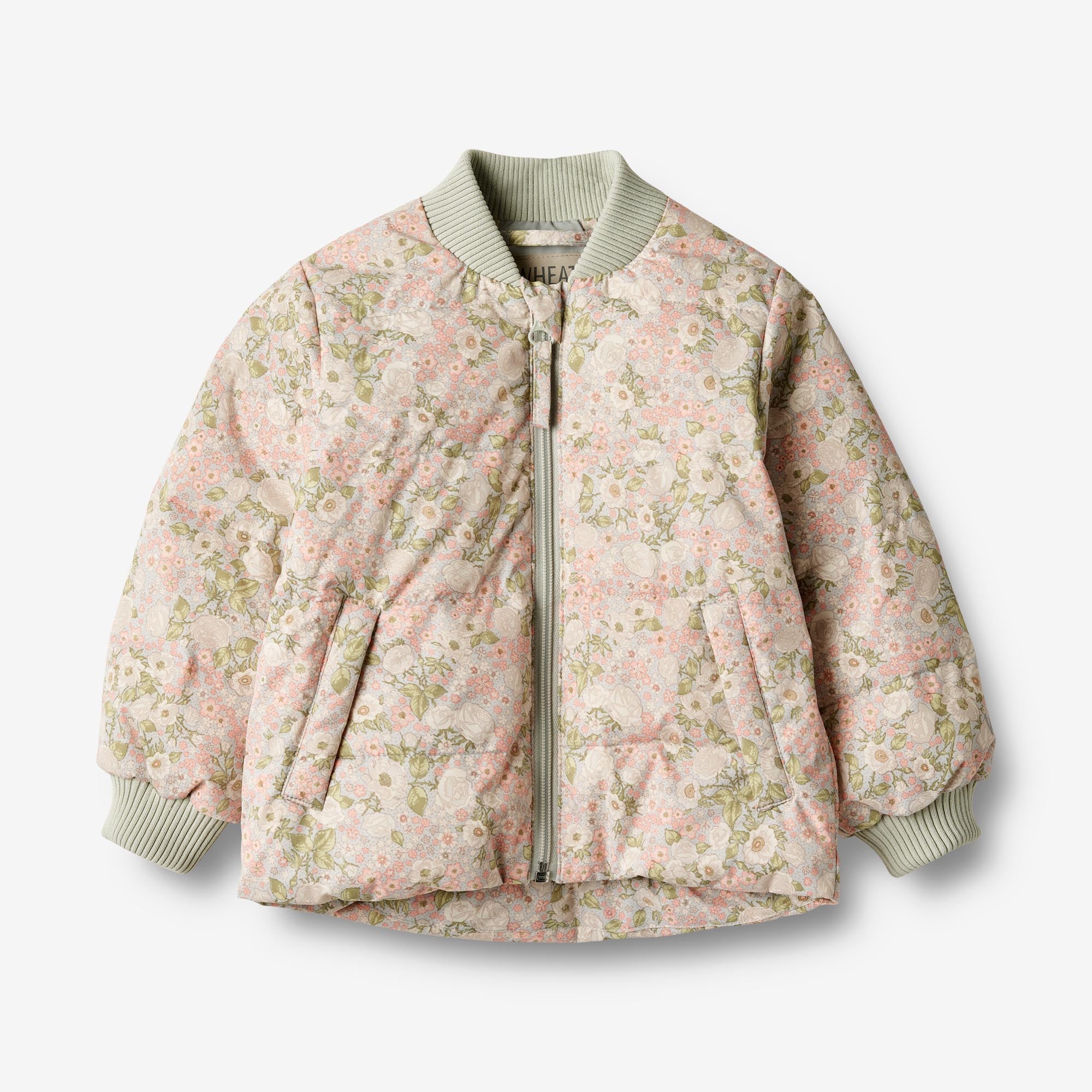 Sommer Steppjacke Malo sea salt roses Dänische Kindermode