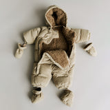 Wheat Outerwear Stepp-Babyanzug Nallo Outdoor Suit 0099 grey stone