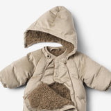 Wheat Outerwear Stepp-Babyanzug Nallo Outdoor Suit 0099 grey stone