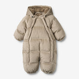 Wheat Outerwear Stepp-Babyanzug Nallo Outdoor Suit 0099 grey stone