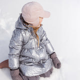 Wheat Outerwear Steppmantel Luna Jacket 9538 silver flower meadow
